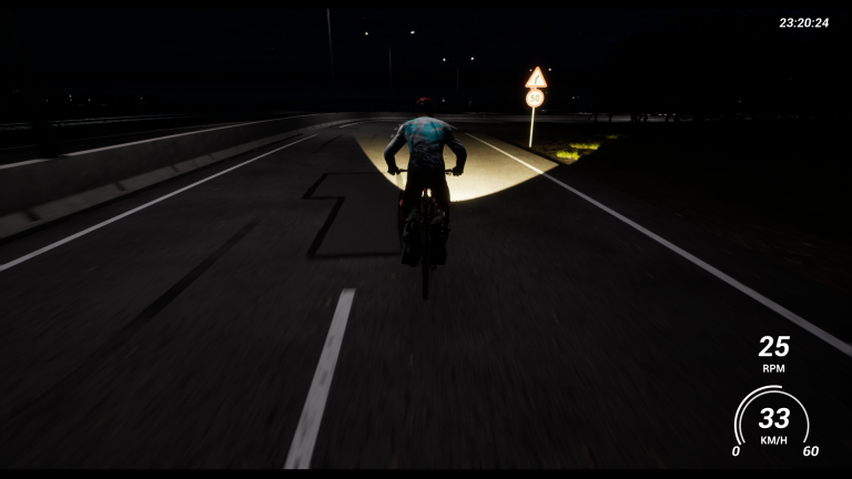 Bikepacking Simulator Night